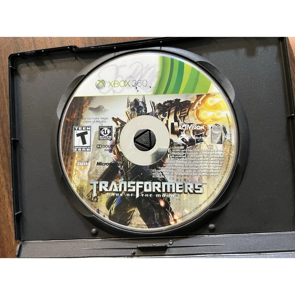 ✨ Transformers: Dark of the Moon (Microsoft Xbox 360, 2011)‎